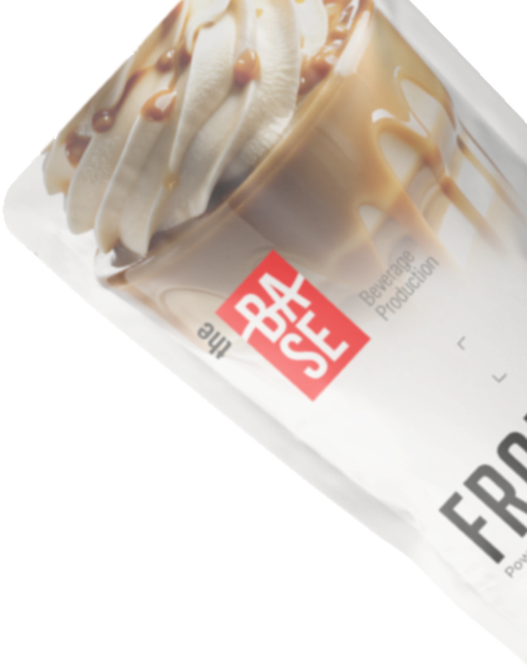 Frappe premix pouch