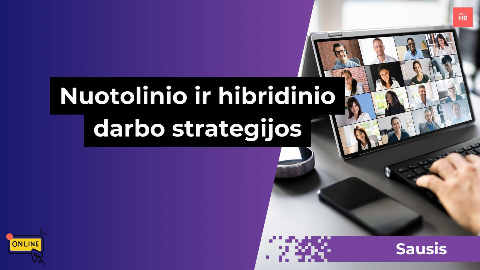 Nuotolinis darbas| Seminaras | SmartHR Partners