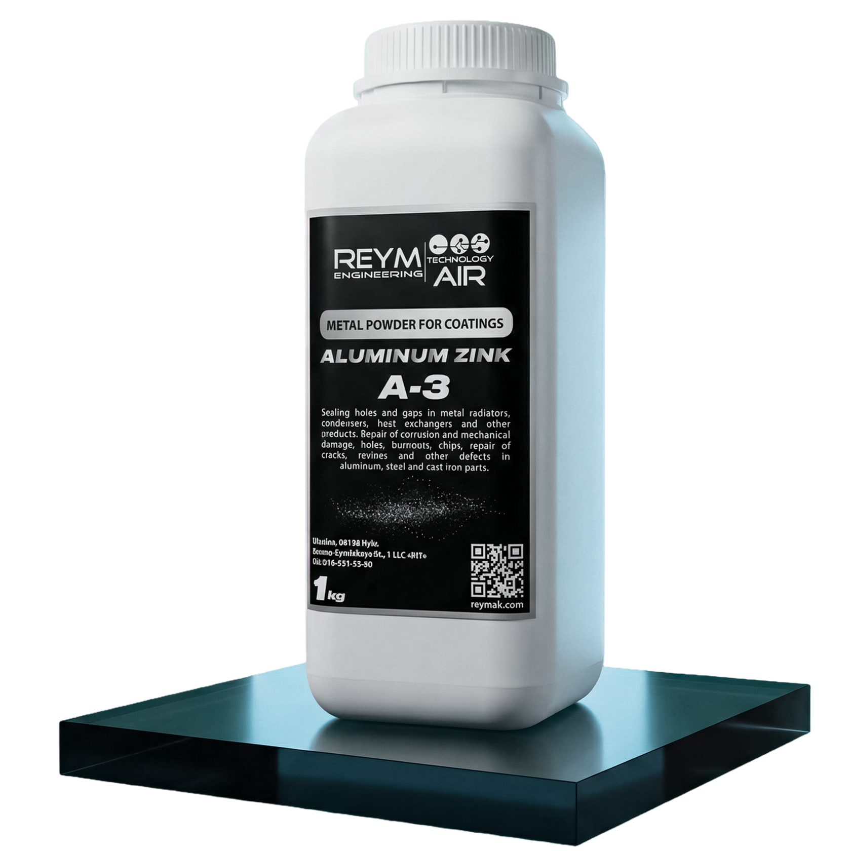 ALUMINIUM ZINK A-3 — Pulver zum Abdichten (Cold Spray)