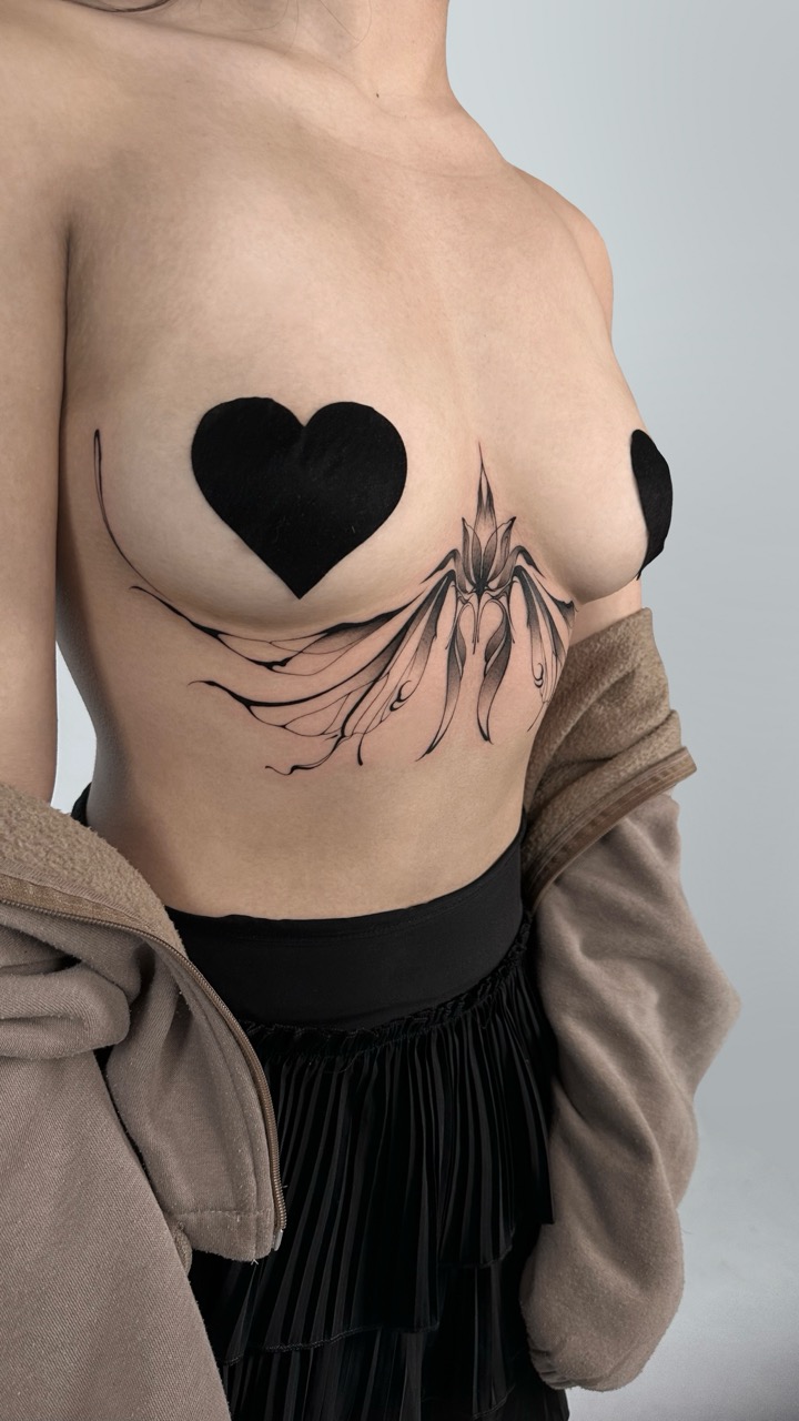 Fine Line Tattoo von Liza – Arbeit 18