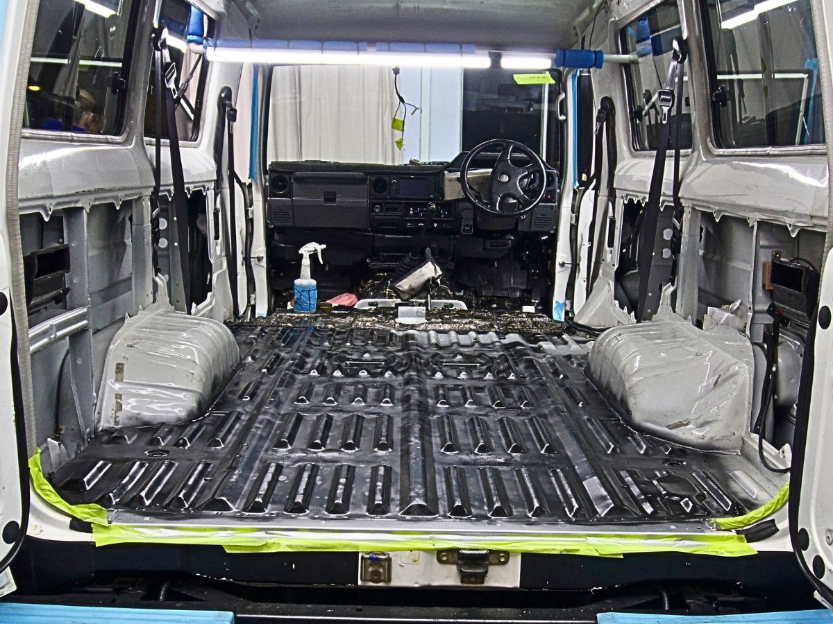 Vehicle body cleaning and degreasing