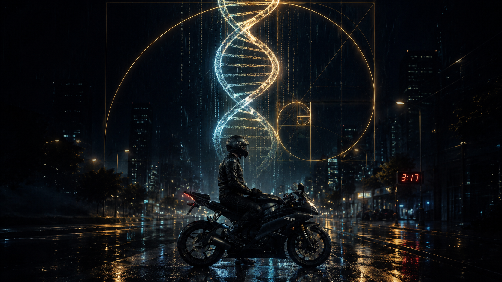 Konstantin K motorcycle city