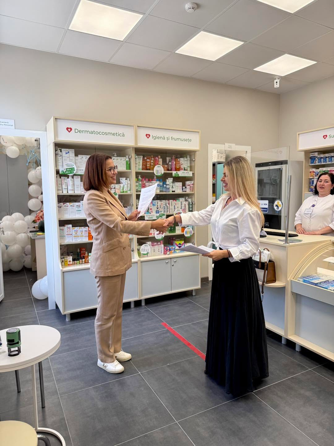 Pharmacy staff team