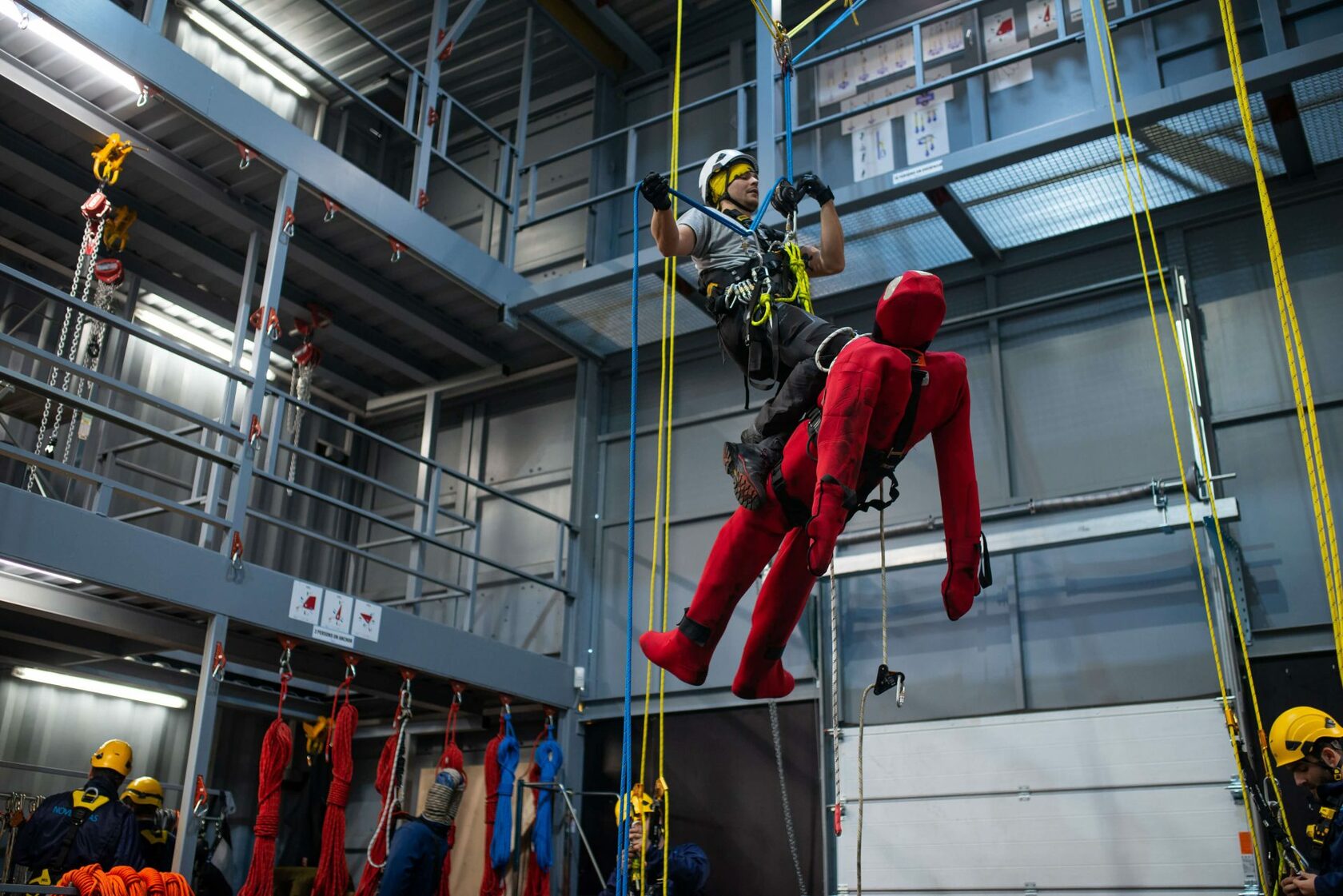 OPITO training in Novikontas simulation theater