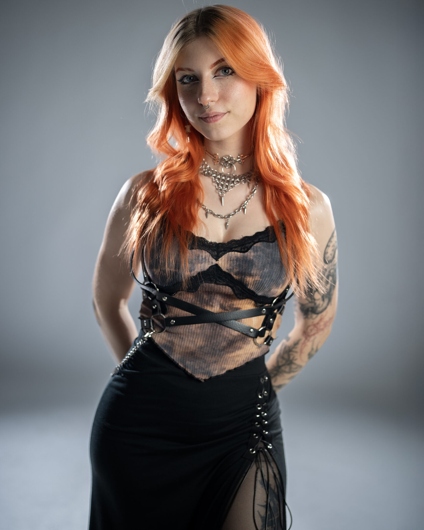 Portrait von Tattoo Artist Gina bei Brennnessel Tattoo Berlin