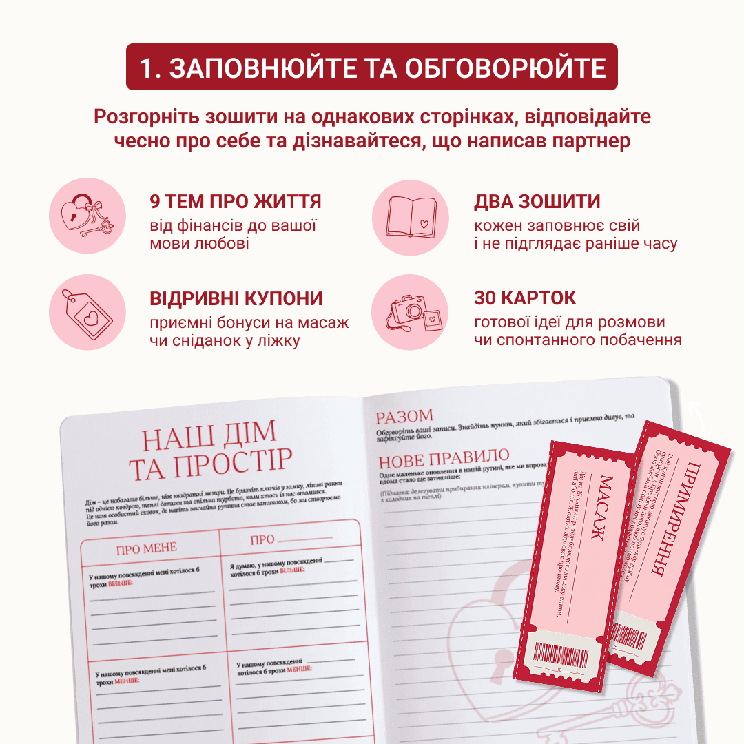 Заповнюйте та обговорюйте