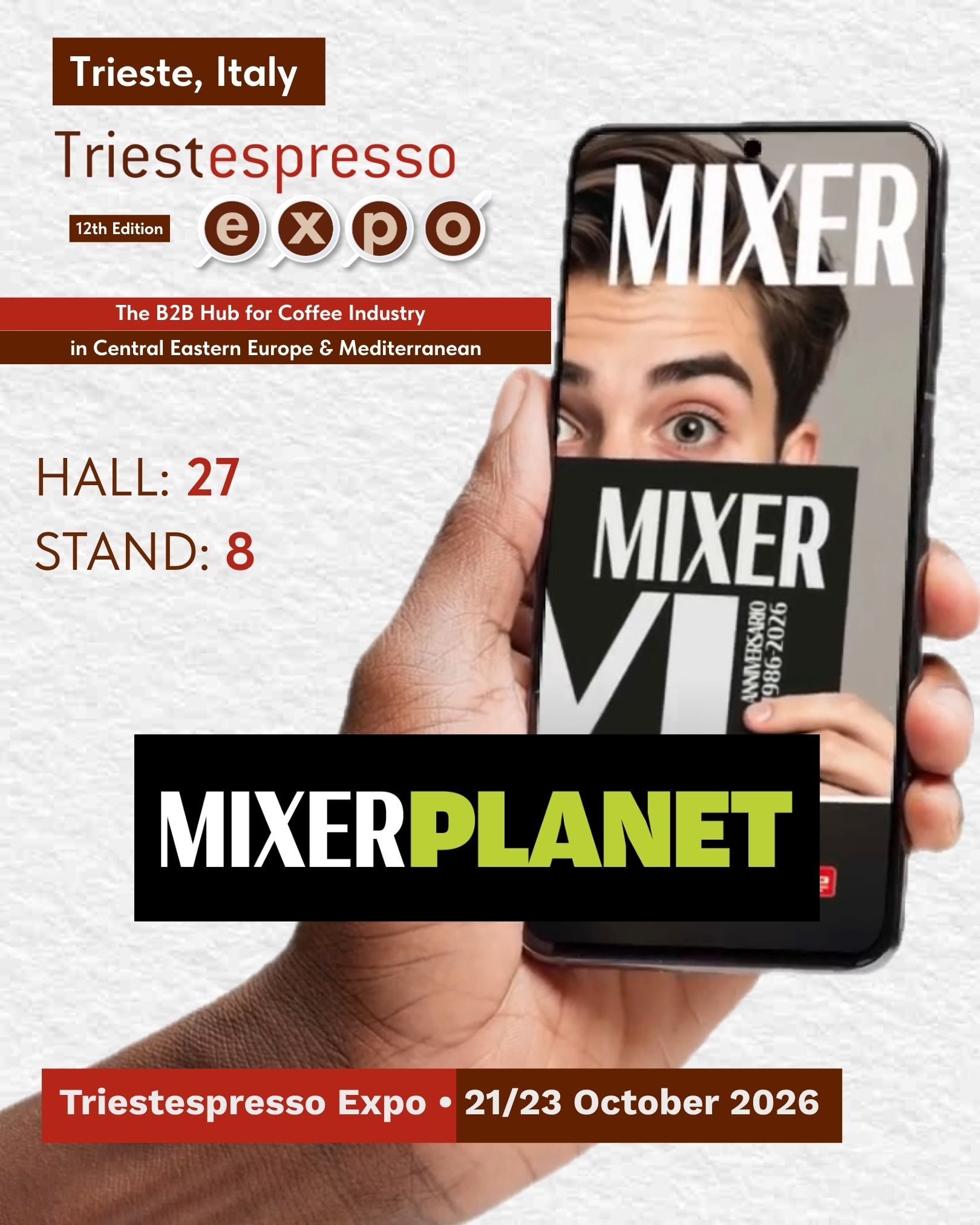 Mixerplanet - Stand Triestespresso Expo