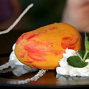 French desserts Mango-maracuya – food delivery from DEPO Salsa Grill Restaurant Kyiv