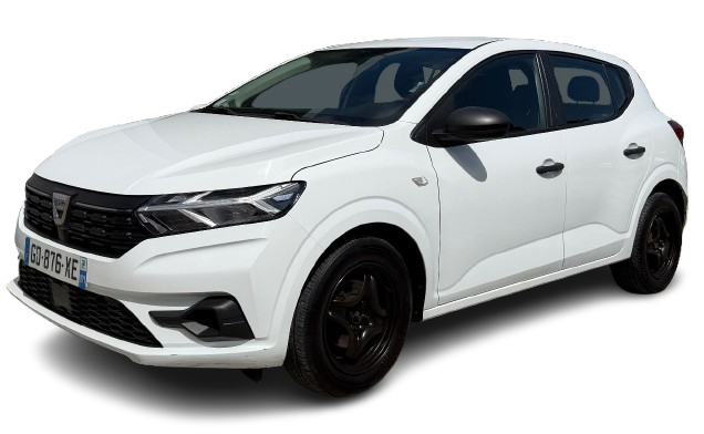 Dacia Sandero 1.0 SCe 65cv 2021 essence manuelle blanche