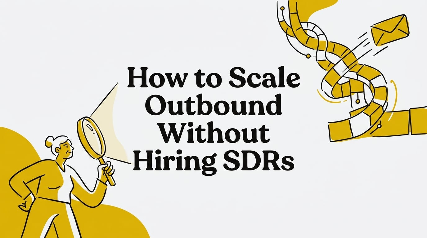 How to Scale Outbound Without Hiring SDRs: 2026 Playbook