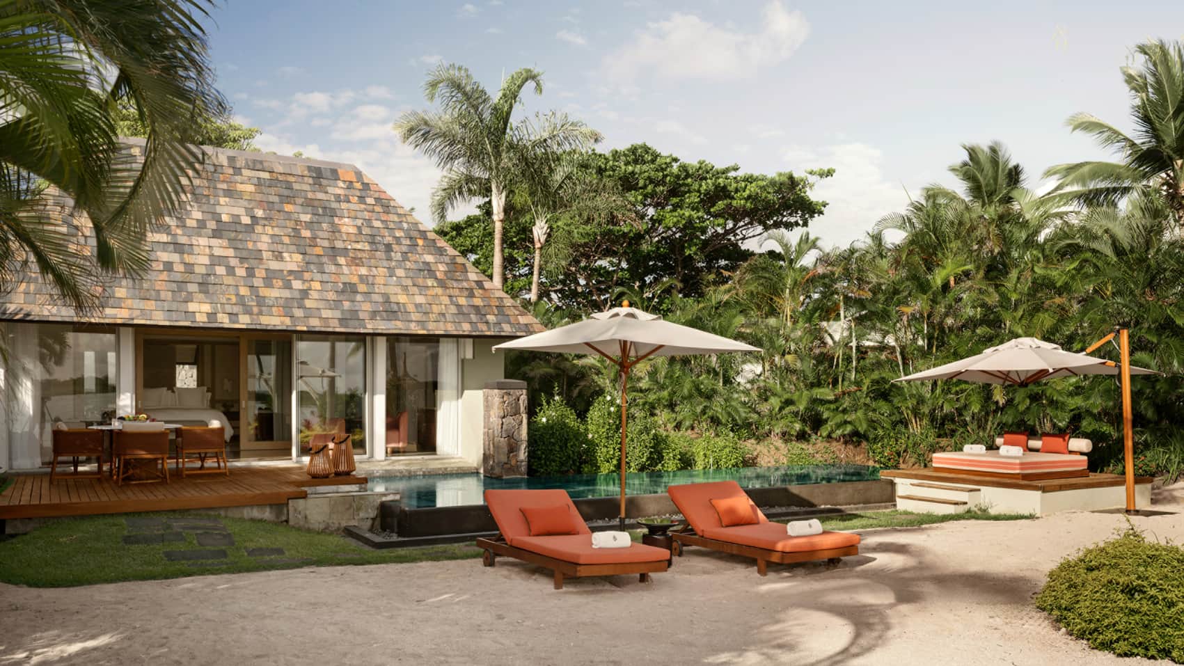 Four Seasons Mauritius — Premium Beach-View Pool Villa