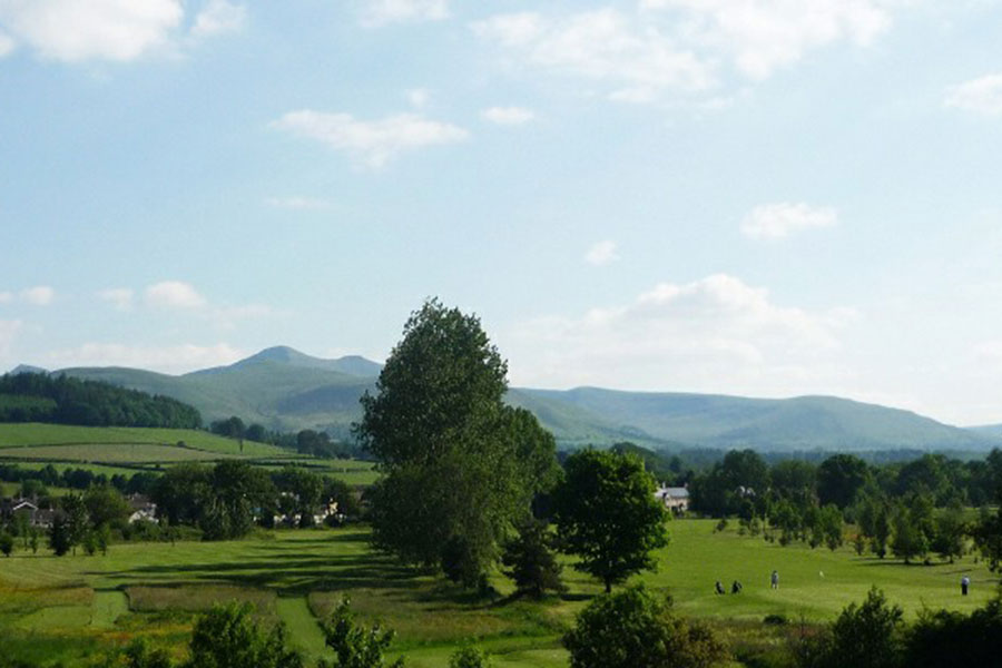 View of Brecon Beacons Golf Club