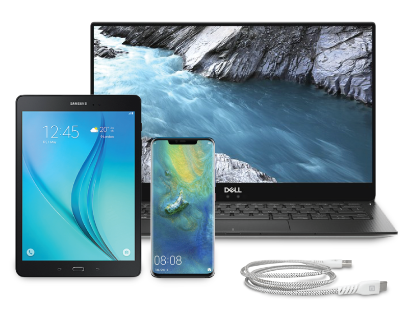 USB-C Devices (Laptop, tablet, smartphone)