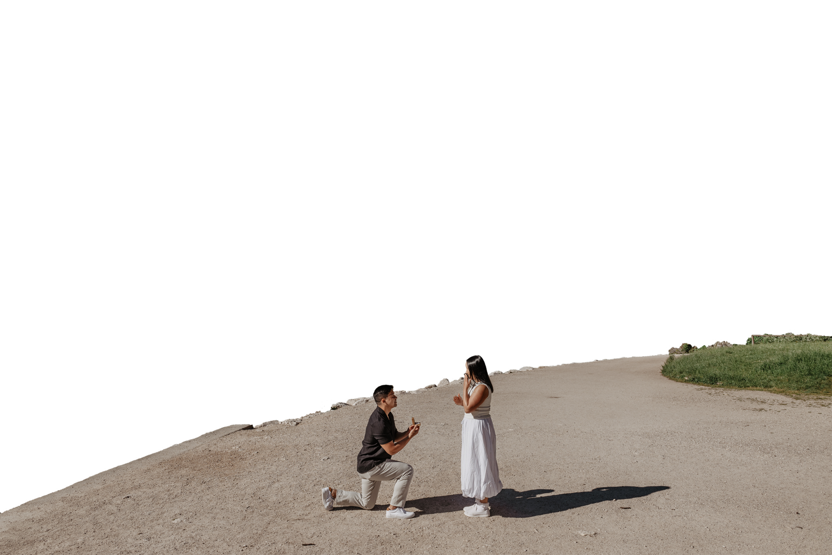 Couple embracing on a misty mountain summit at sunrise — authentic mountain elopement photography in European Alps