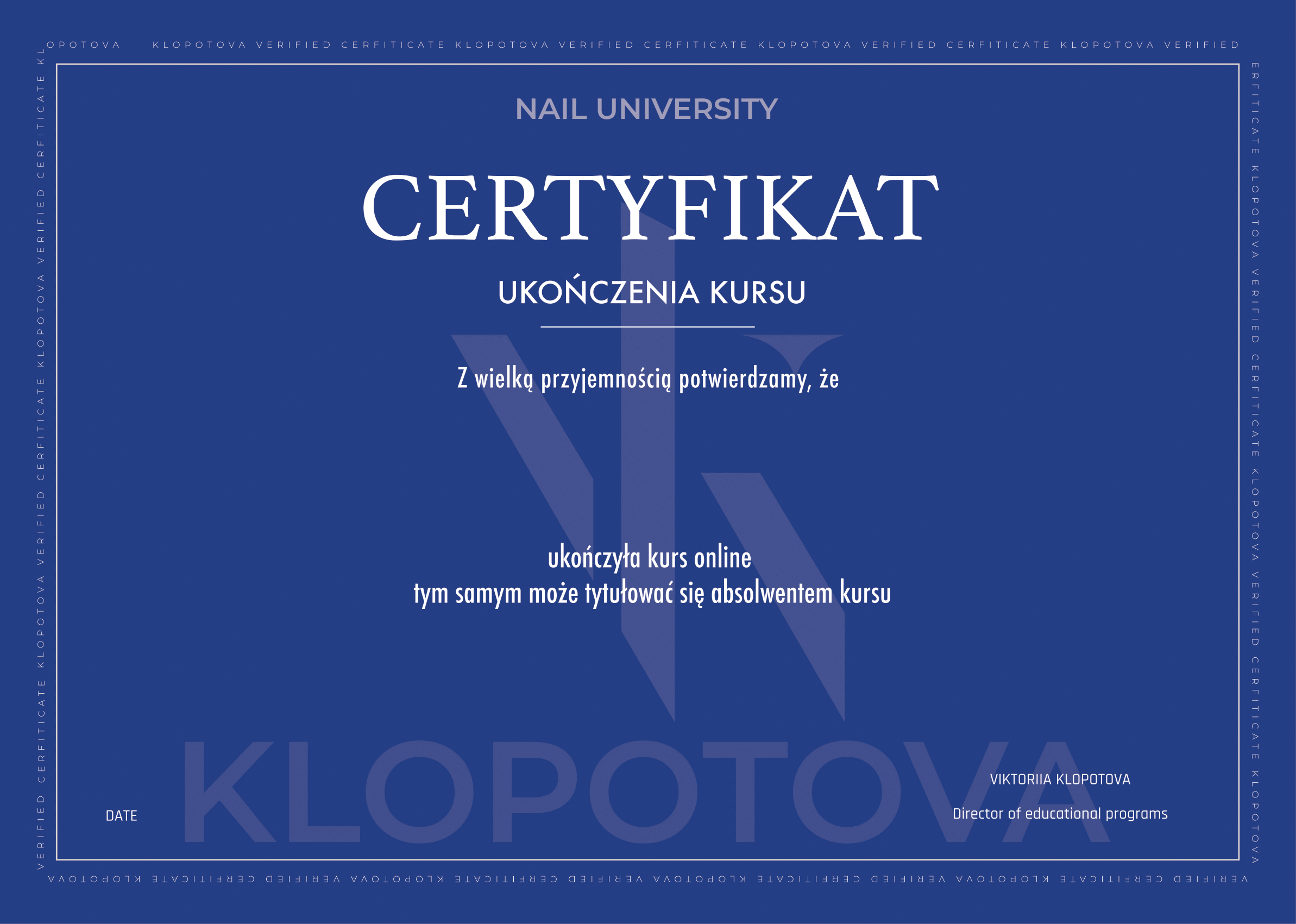 Certyfikat