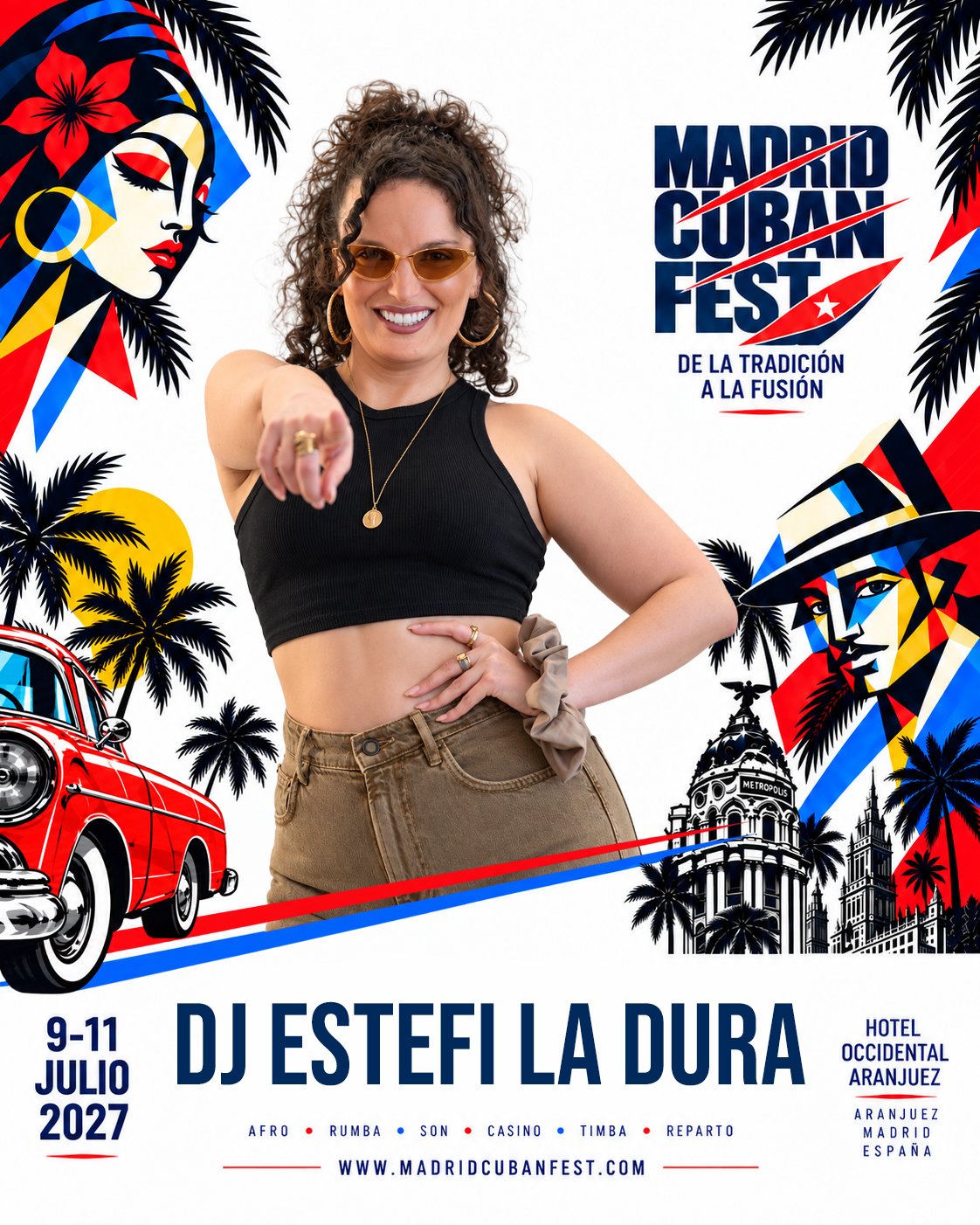 DJ Estefi la Dura — Madrid Cuban Fest 2027