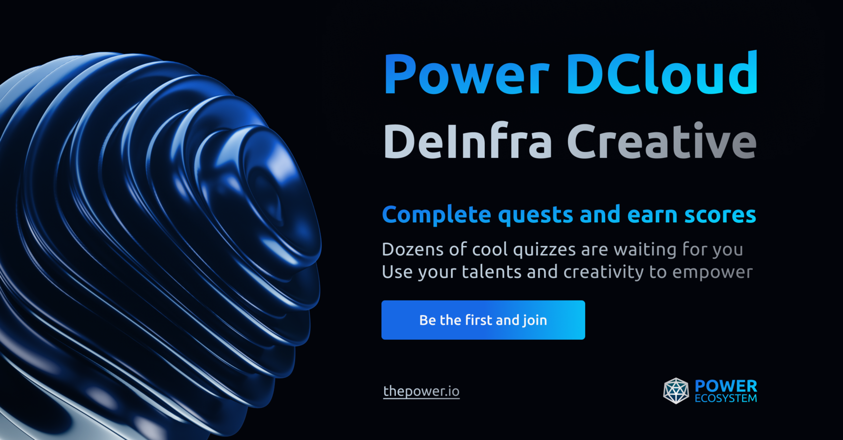 Power DCloud - DeInfra Creative | Incentivized Campaign for Creatives ...