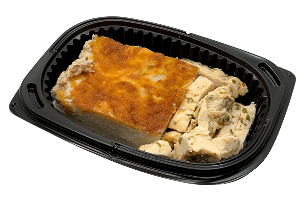 Chicken with graten