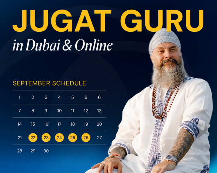 Poster: Jugat&nbsp;Guru in Dubai and online, September schedule