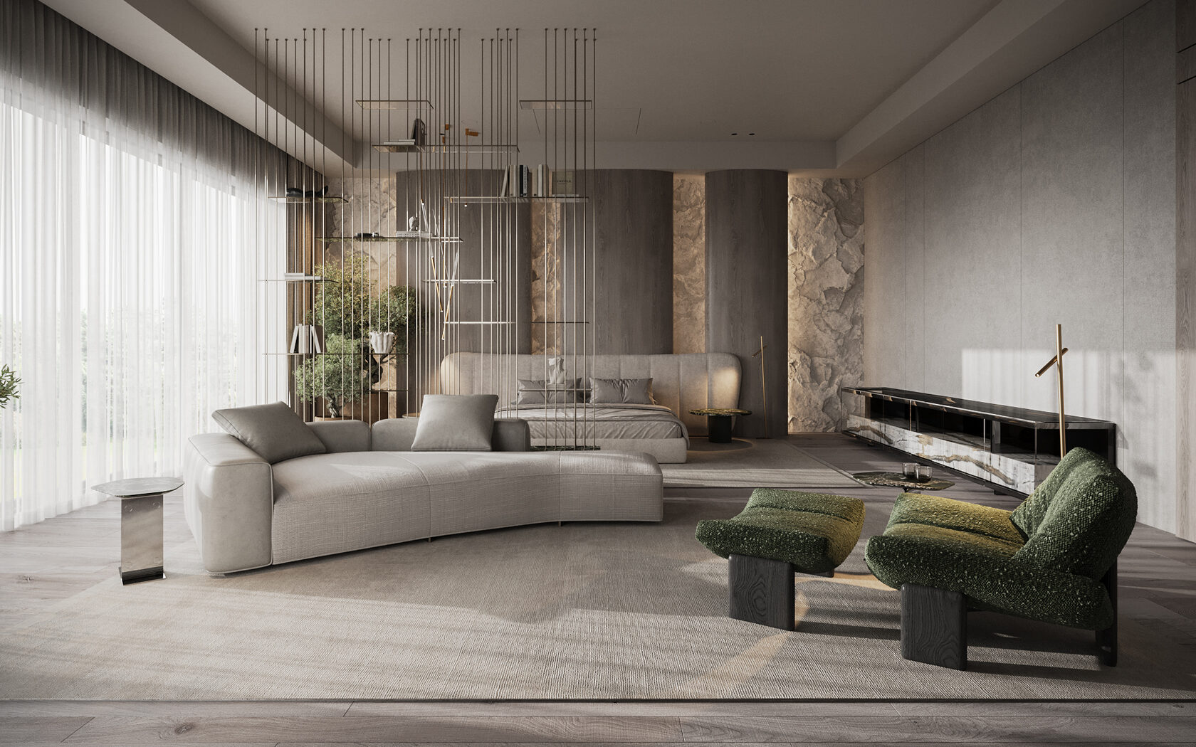 Palm Beach, interior design by TIMROOM