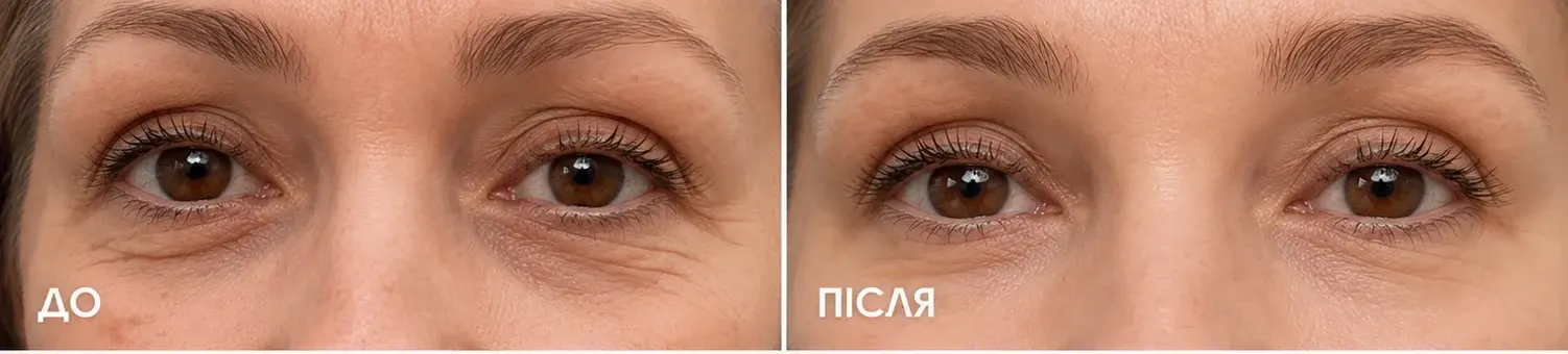 Фото до та після застосування BEAUTIFEYE®