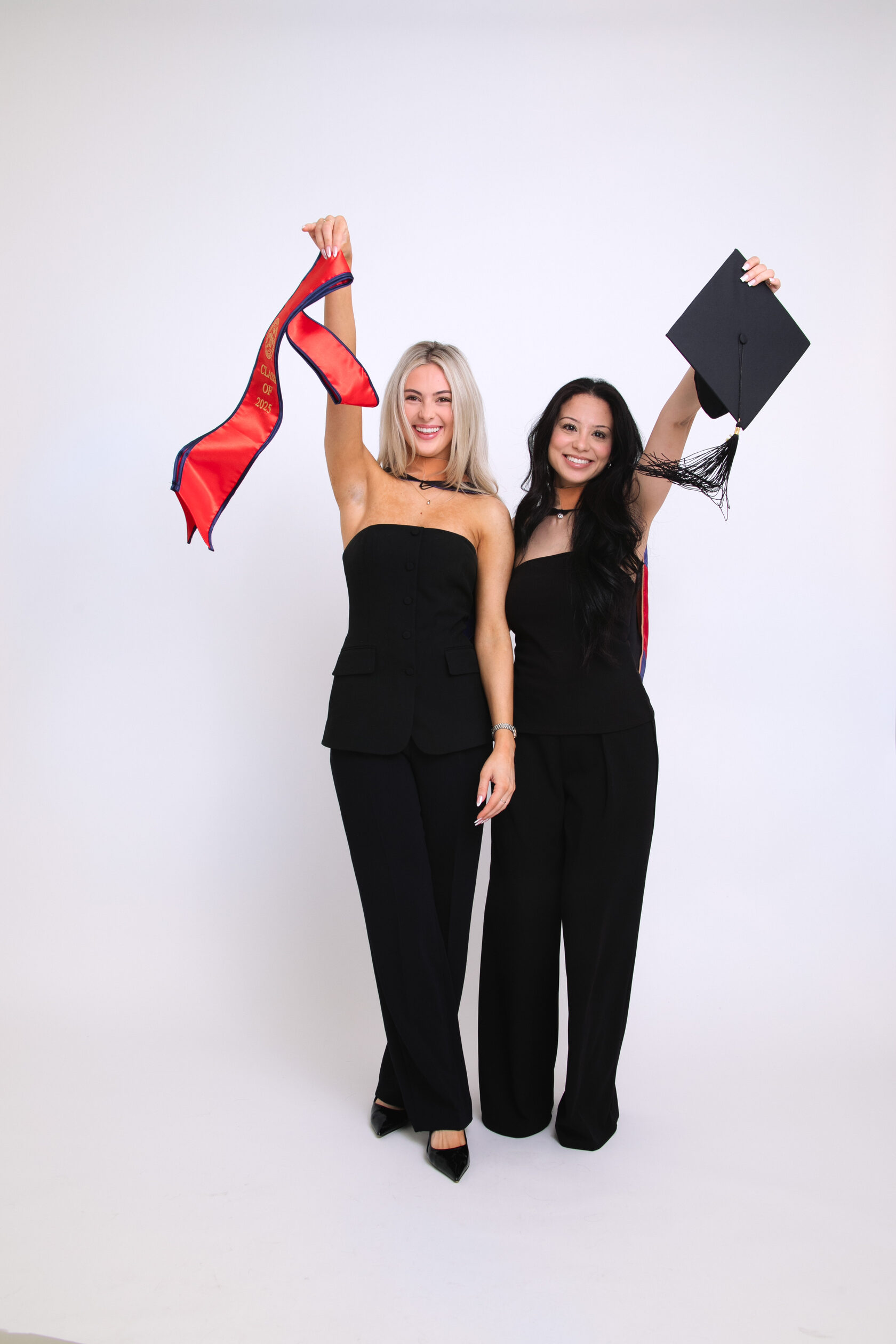 Graduation portraits in MirrorMe self-portrait studio