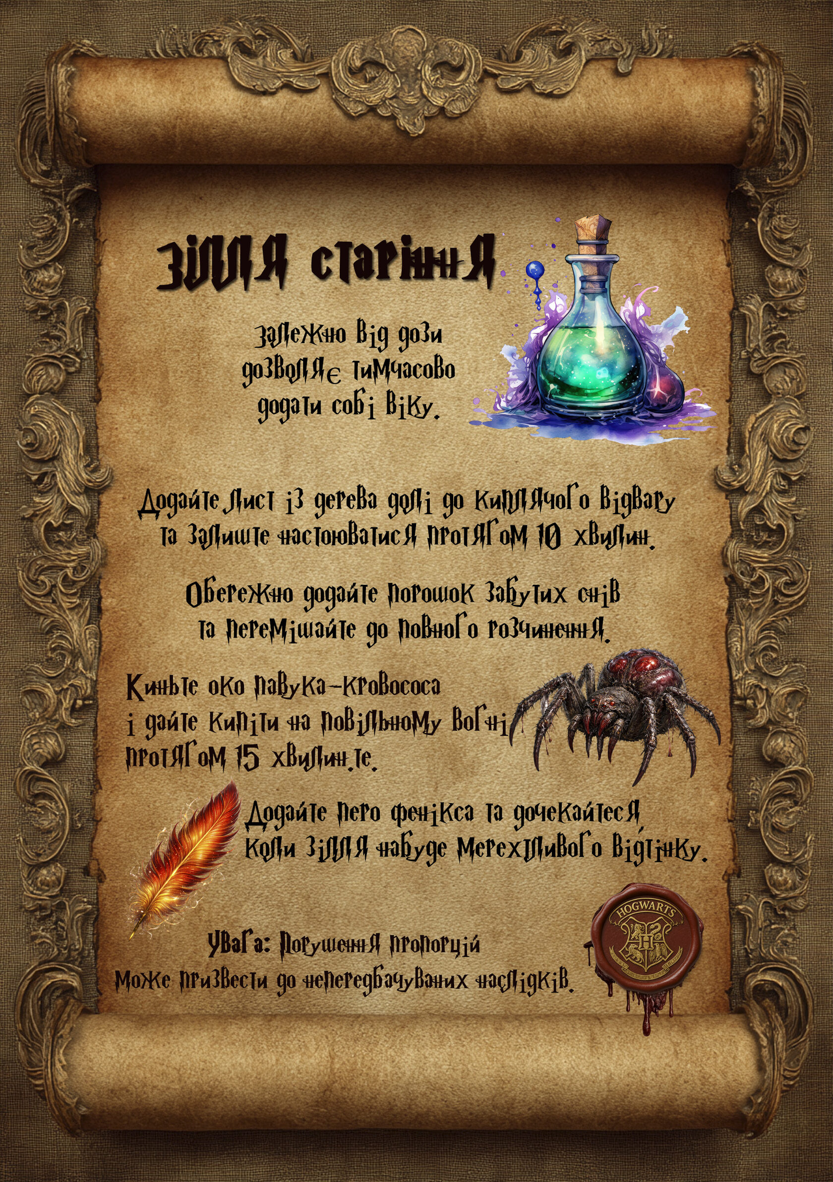 Аркуш рецепта 3