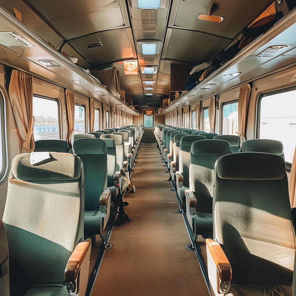 ONCF Train First Class - Morocco Trains