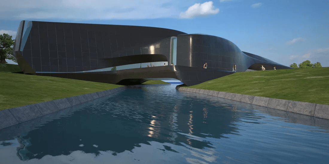 Beukenhof Auditorium and Crematorium Scheme 1