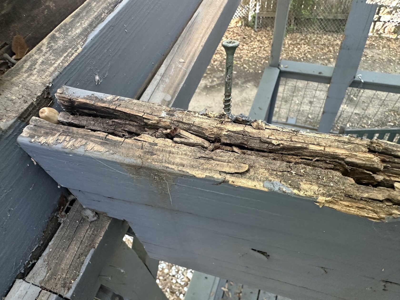 Deck structure assessment before rebuild Lakeway TX