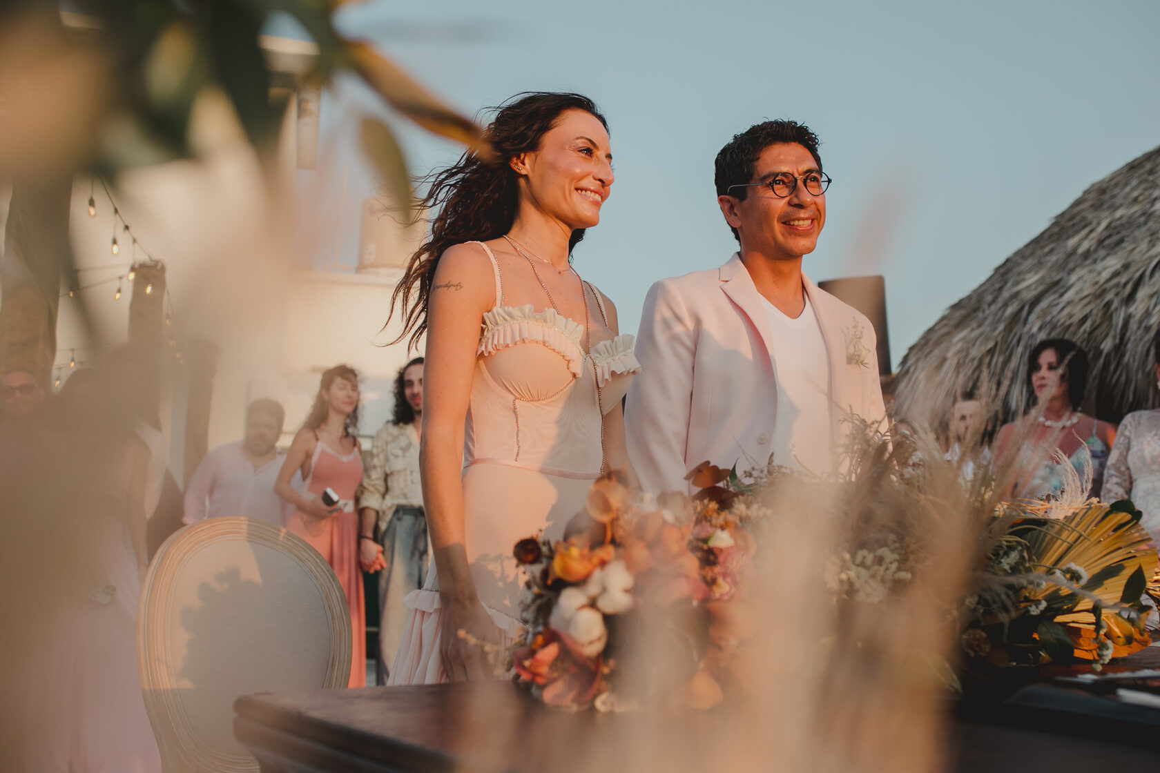 Celebración de boda real en México