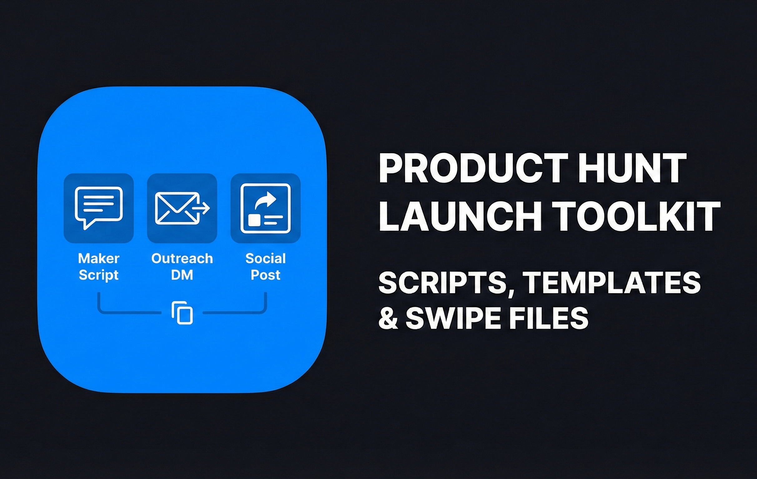 Product Hunt launch toolkit