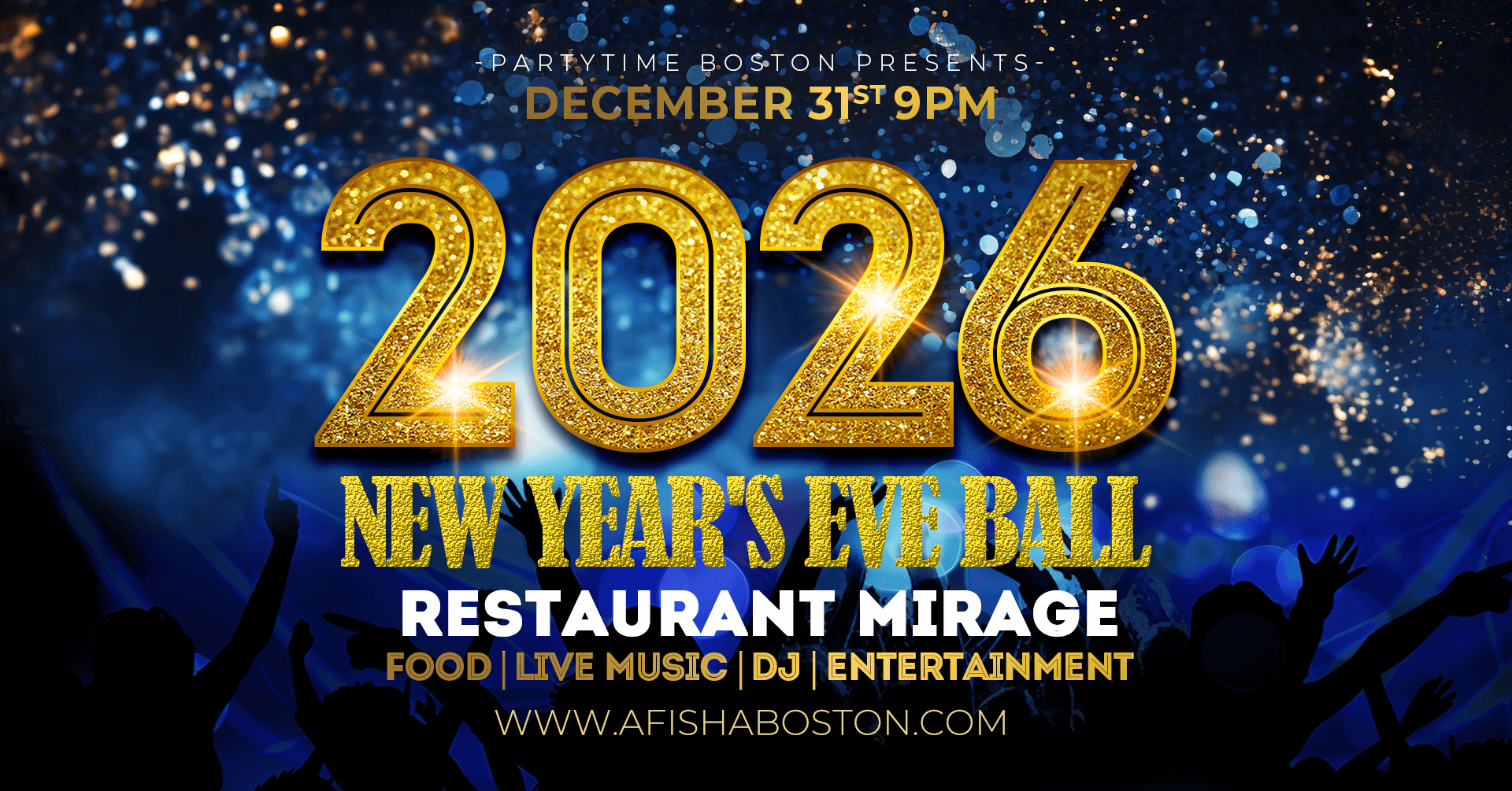 New Year 2026 in Boston