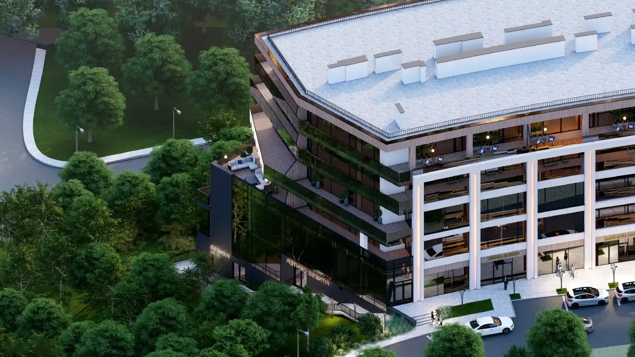 Emily Apartments — благоустрій території комплексу