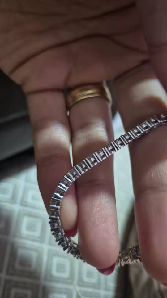 Tennis 4mm Bracelet Silver 925 review photo 3