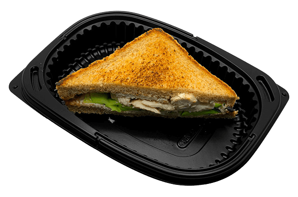 Chicken and zucchini sandwich
