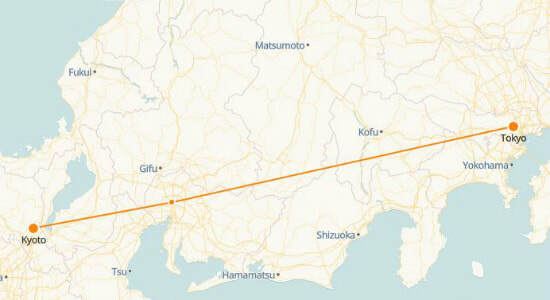 Kyoto to Tokyo Shinkansen | Schedule & Train Tickets Cost - Japanese ...