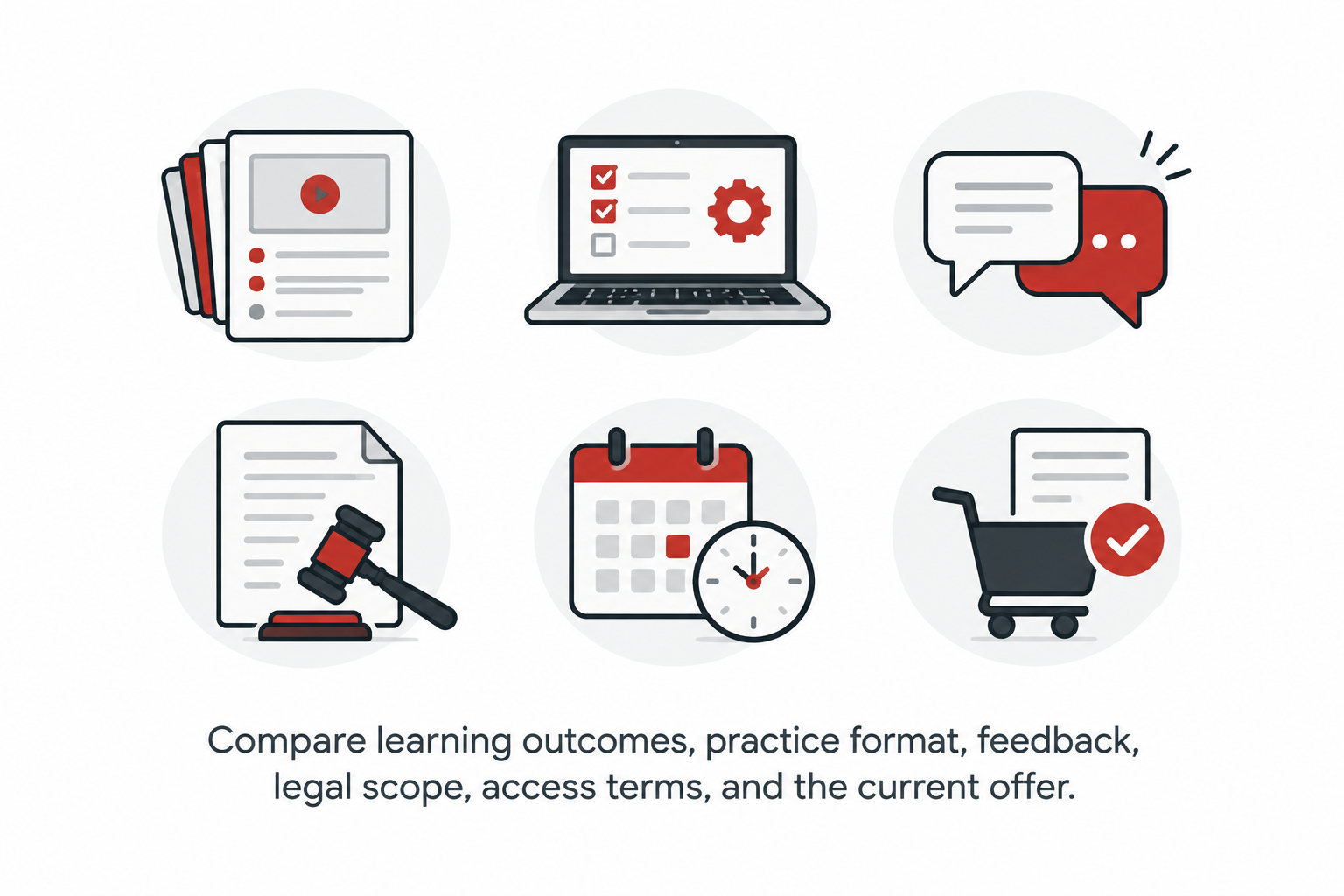 Six areas to review when comparing truck dispatcher courses.