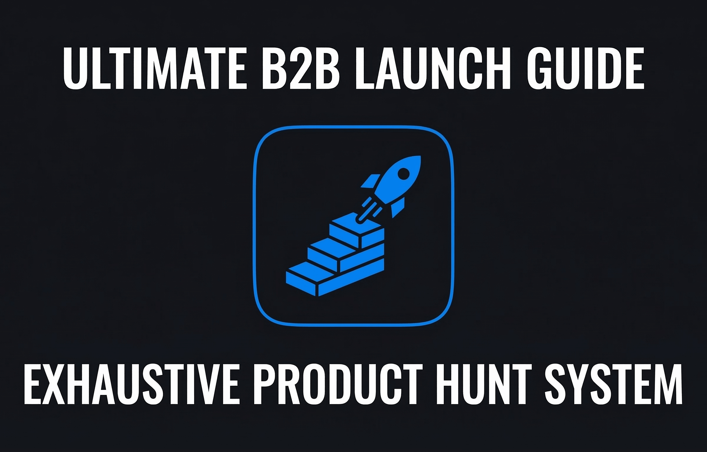 Ultimate B2B Launch Guide Exhaustive Product Hunt System