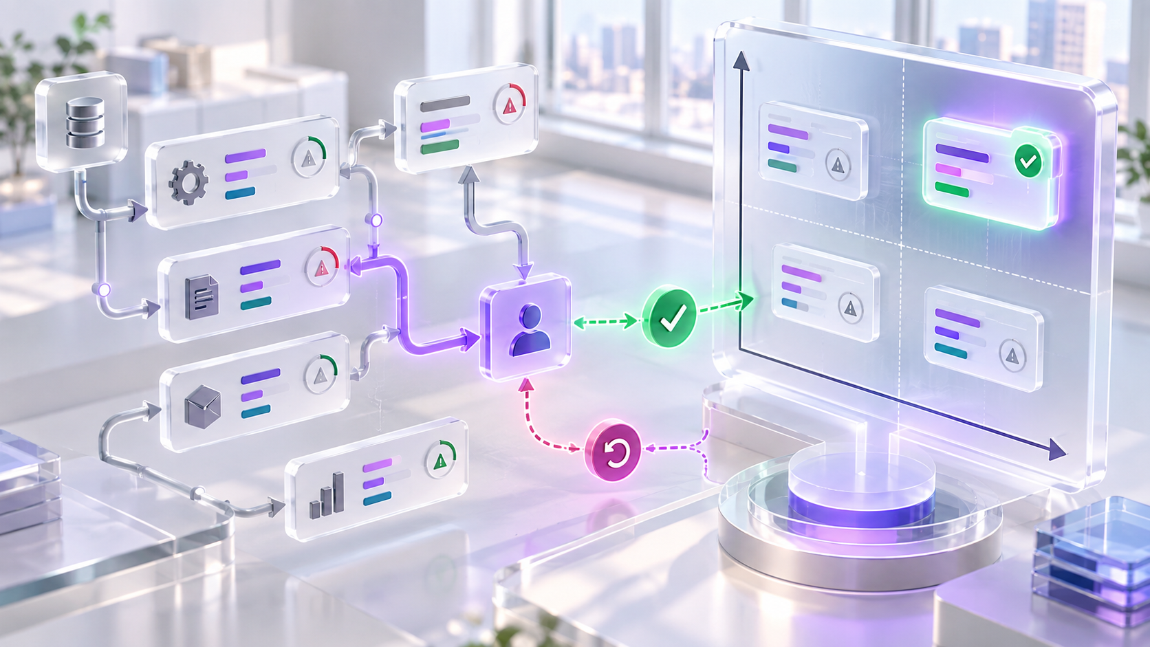 Business automation audit matrix scoring workflows by value, frequency, complexity and risk