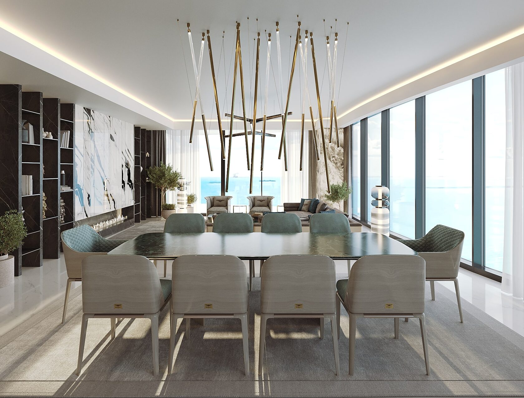 Acqualina interior detail 5