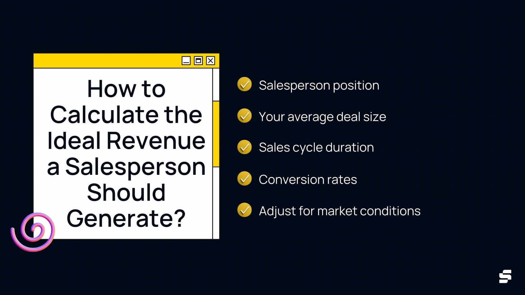 How Much Revenue Should a Salesperson Generate?