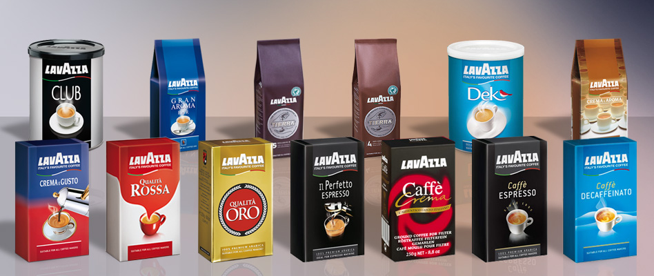 Lavazza coffee  Brand History and products