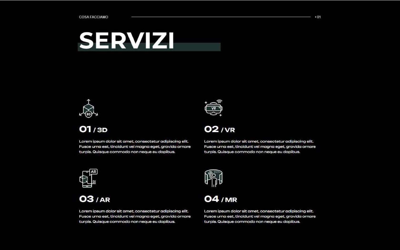 Loto Studios — Servizi