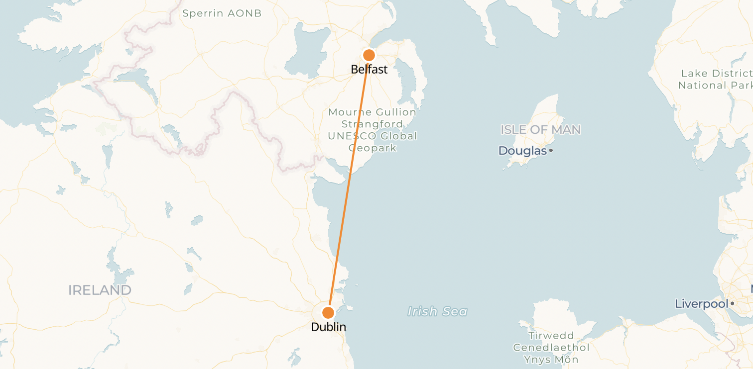 Dublin to Belfast Train - Tickets & Schedule
