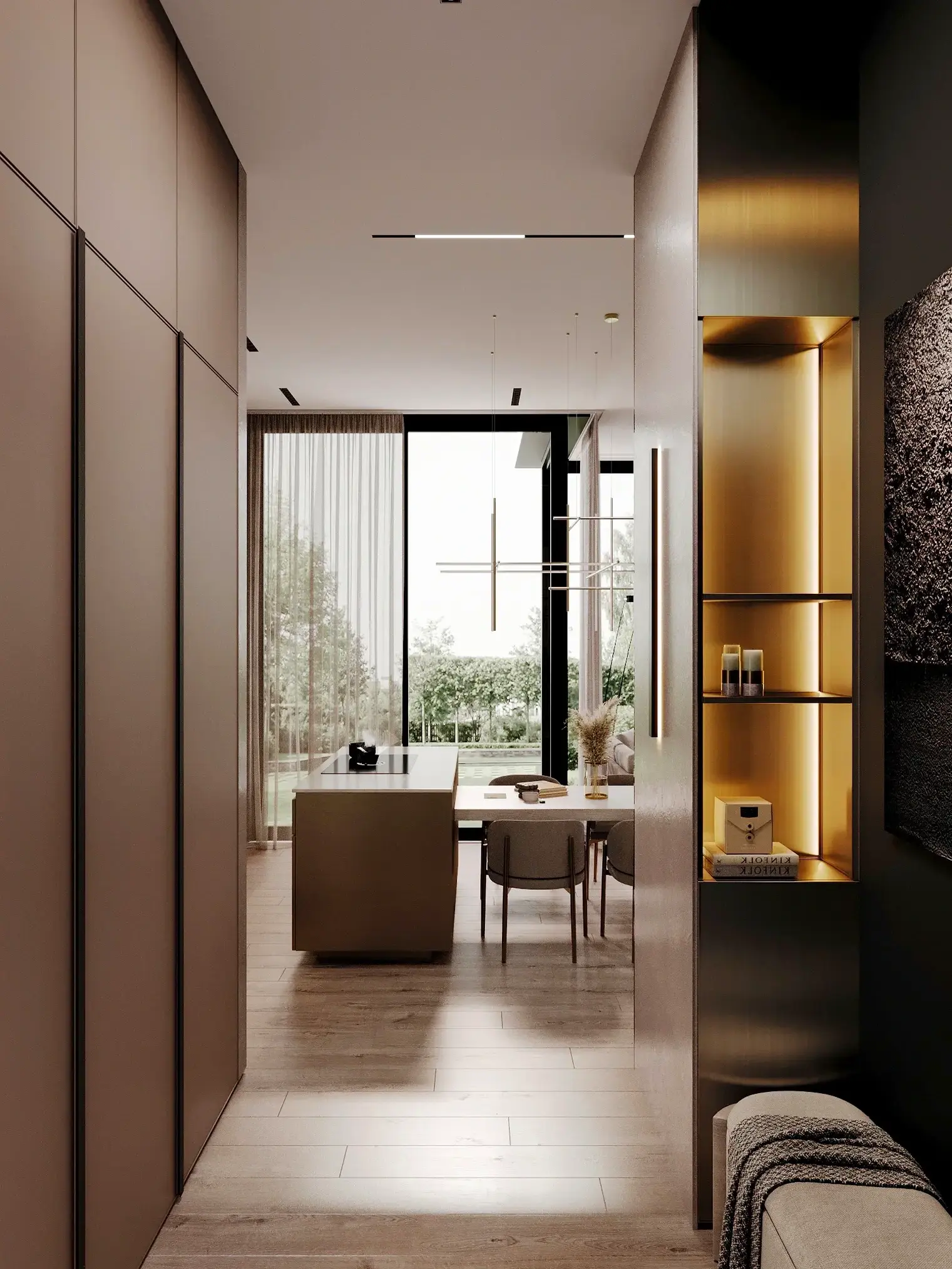 Equides Villas під Києвом — фасад одноповерхової вілли