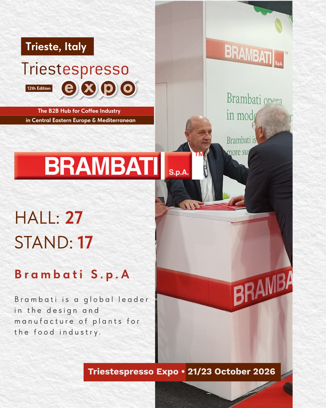 Brambati - Stand Triestespresso Expo