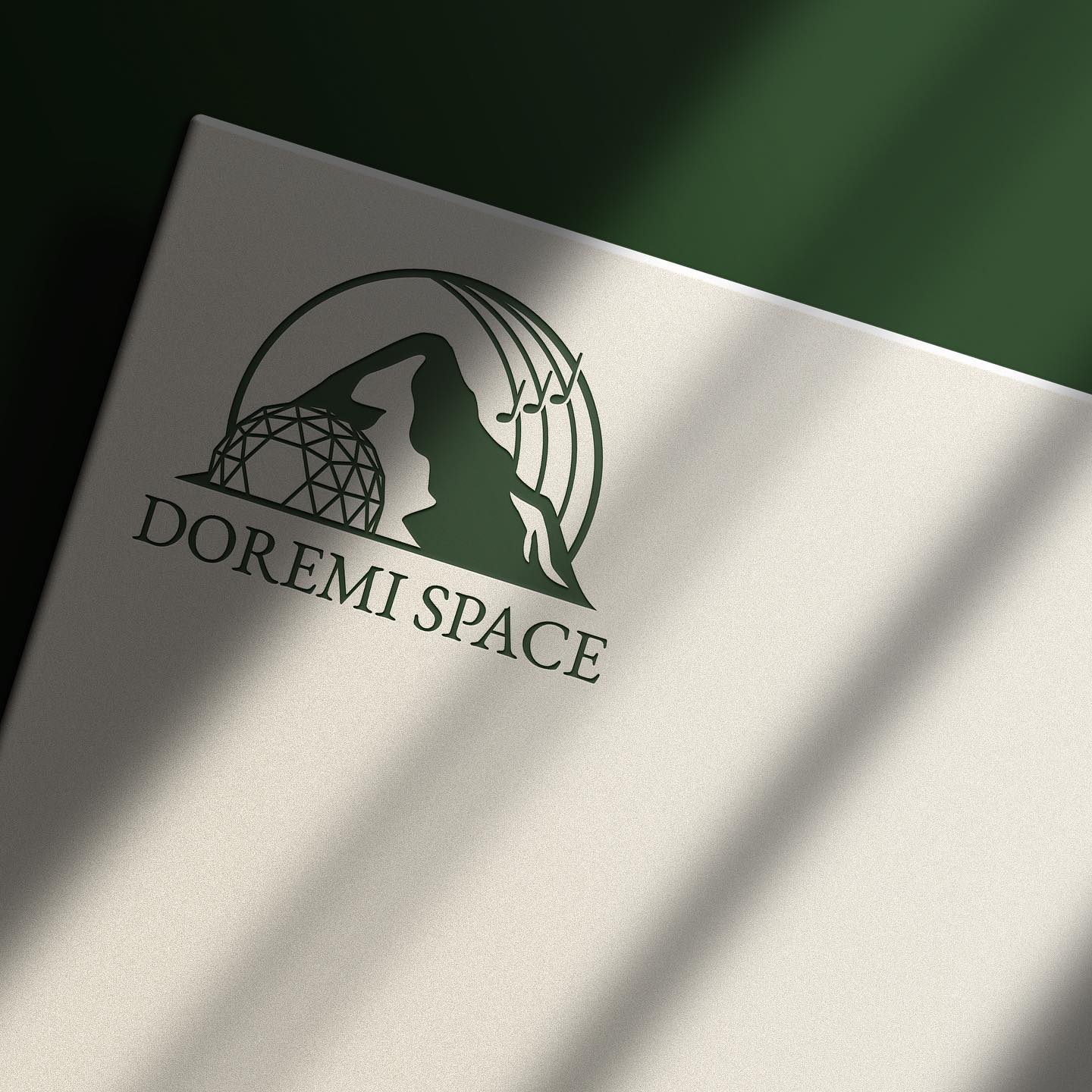 DoReMi Space logo on paper