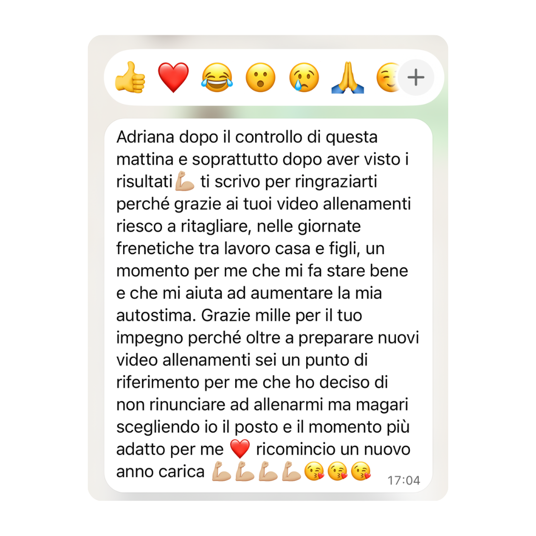 Recensione cliente via WhatsApp