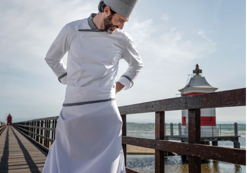 Veste de chef cuisine professionnelle